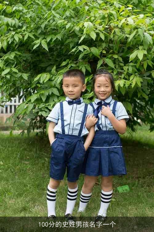 100分的史姓男孩名字一个