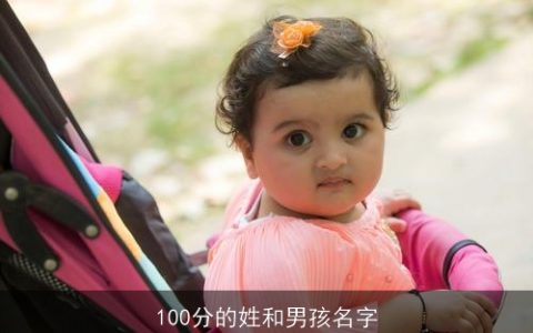 100分的姓和男孩名字