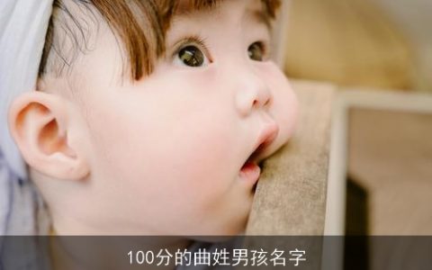 100分的曲姓男孩名字