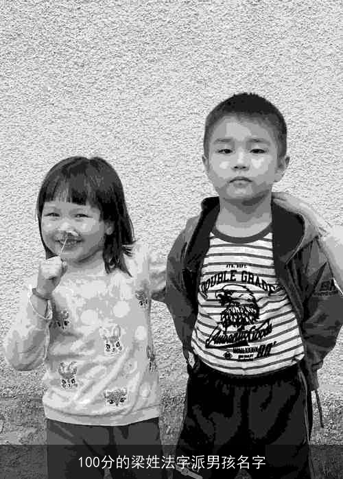 100分的梁姓法字派男孩名字