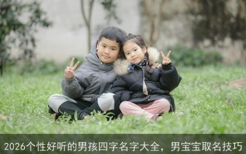 2026个性好听的男孩四字名字大全，男宝宝取名技巧