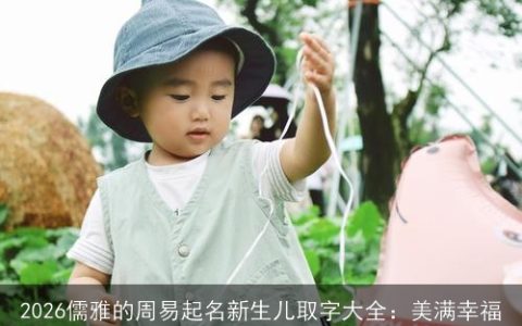 2026儒雅的周易起名新生儿取字大全：美满幸福