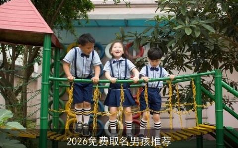 2026免费取名男孩推荐