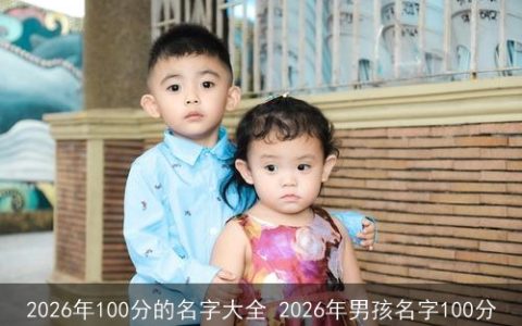 2026年100分的名字大全 2026年男孩名字100分