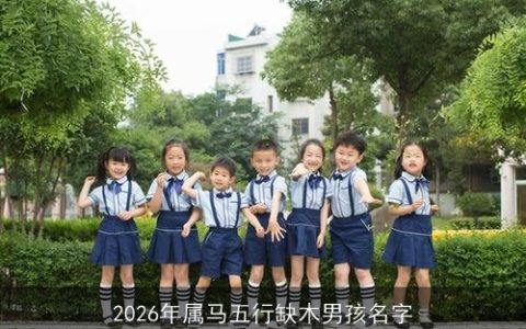 2026年属马五行缺木男孩名字