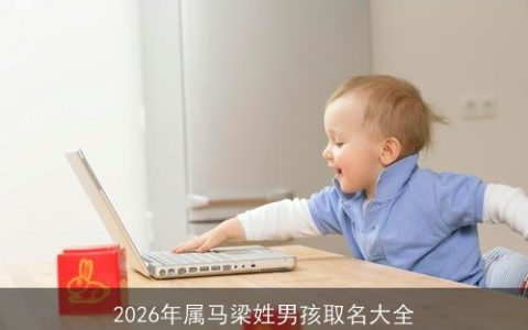 2026年属马梁姓男孩取名大全