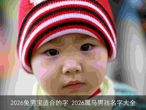 2026兔男宝适合的字 2026属马男孩名字大全
