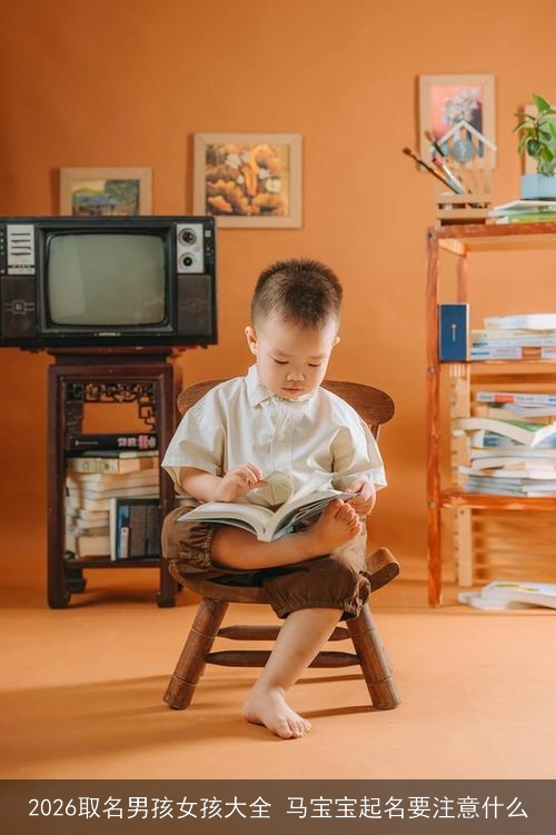 2026取名男孩女孩大全 马宝宝起名要注意什么