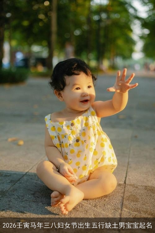 2026壬寅马年三八妇女节出生五行缺土男宝宝起名
