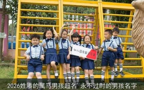 2026姓潘的属马男孩超名 永不过时的男孩名字