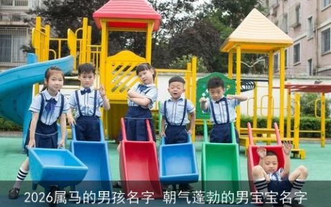 2026属马的男孩名字 朝气蓬勃的男宝宝名字
