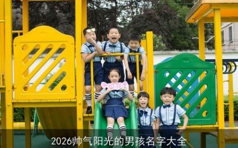 2026帅气阳光的男孩名字大全