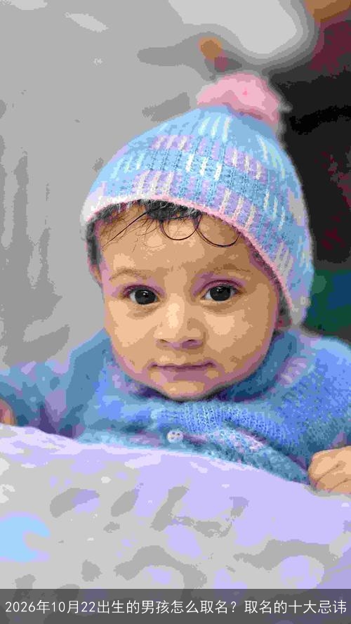 2026年10月22出生的男孩怎么取名？取名的十大忌讳