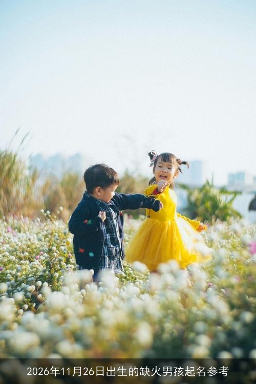 2026年11月26日出生的缺火男孩起名参考