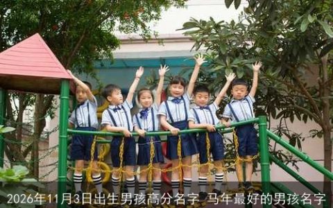 2026年11月3日出生男孩高分名字 马年最好的男孩名字