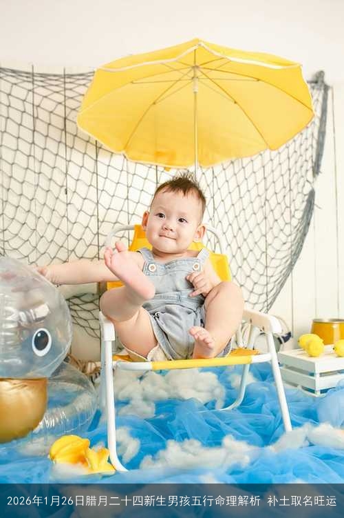 2026年1月26日腊月二十四新生男孩五行命理解析 补土取名旺运
