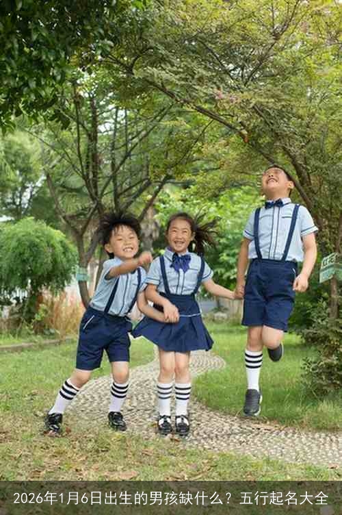 2026年1月6日出生的男孩缺什么？五行起名大全