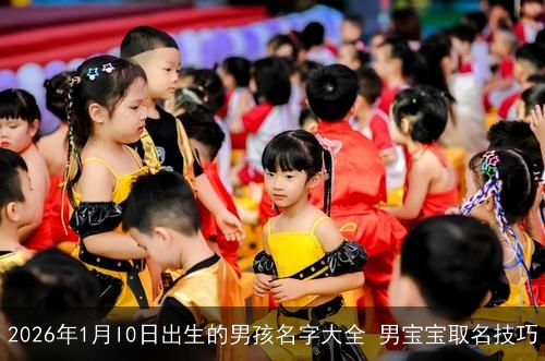 2026年1月l0日出生的男孩名字大全 男宝宝取名技巧