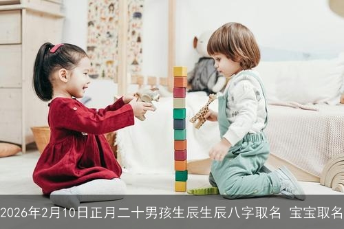2026年2月10日正月二十男孩生辰生辰八字取名 宝宝取名