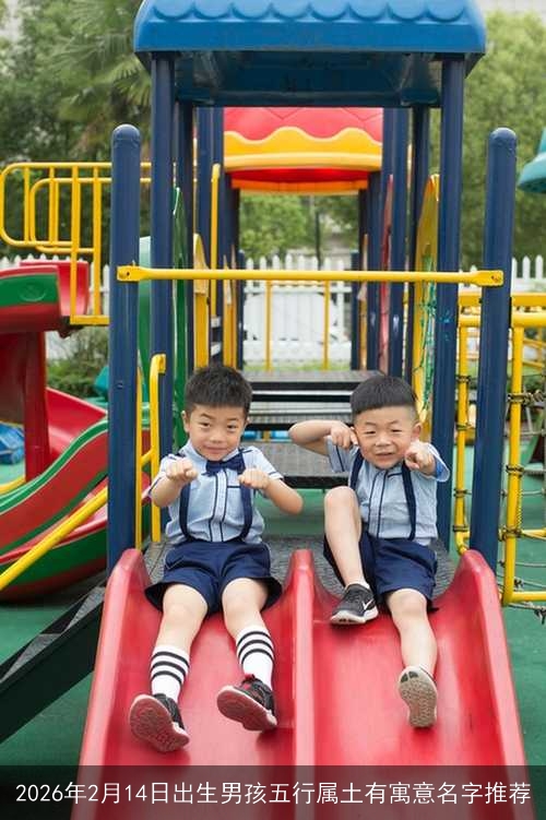 2026年2月14日出生男孩五行属土有寓意名字推荐