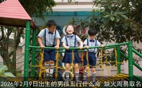 2026年2月9日出生的男孩五行什么命 缺火周易取名