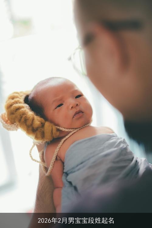 2026年2月男宝宝段姓起名