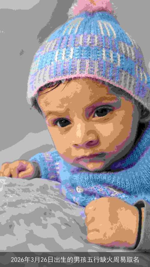 2026年3月26日出生的男孩五行缺火周易取名