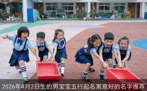 2026年4月2日生的男宝宝五行起名寓意好的名字推荐