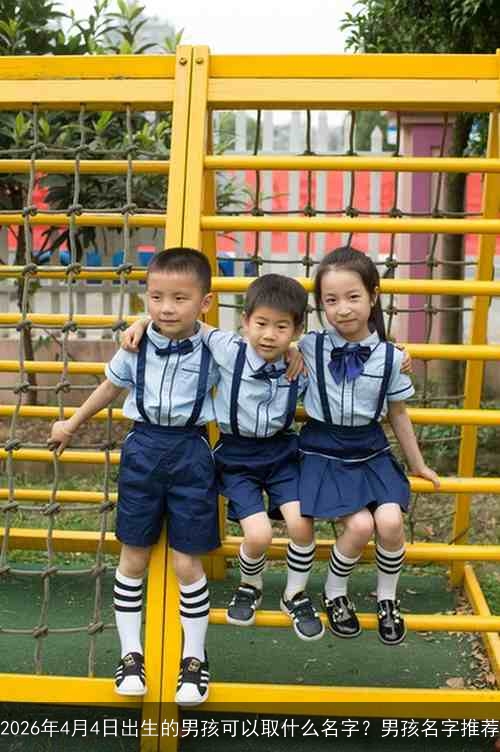 2026年4月4日出生的男孩可以取什么名字？男孩名字推荐