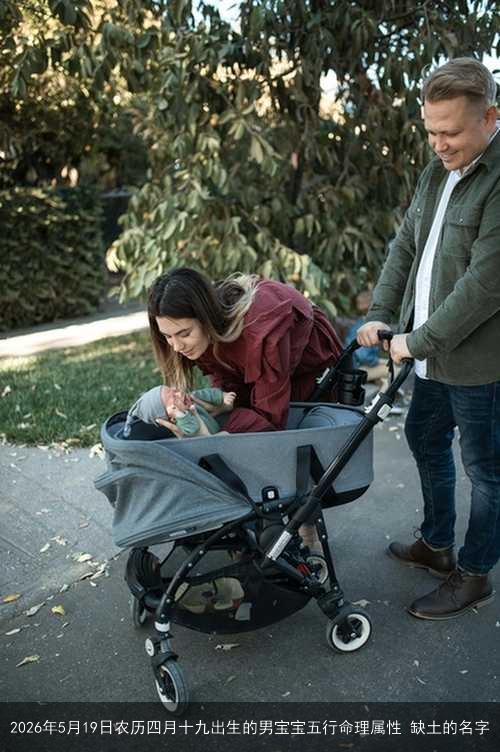 2026年5月19日农历四月十九出生的男宝宝五行命理属性 缺土的名字