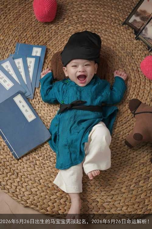 2026年5月26日出生的马宝宝男孩起名，2026年5月26日命运解析！