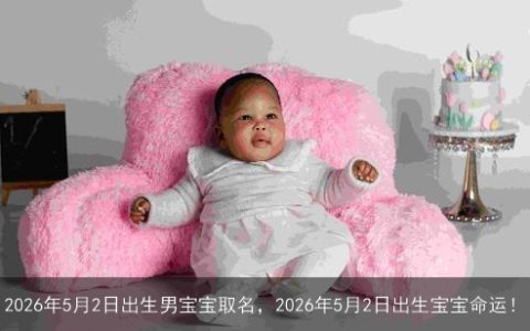2026年5月2日出生男宝宝取名，2026年5月2日出生宝宝命运！