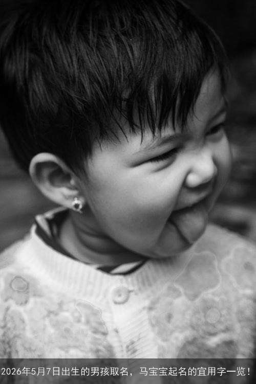 2026年5月7日出生的男孩取名，马宝宝起名的宜用字一览！
