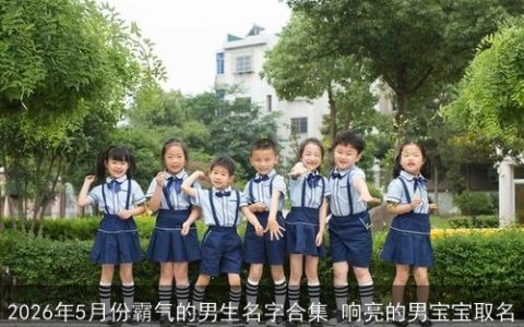 2026年5月份霸气的男生名字合集 响亮的男宝宝取名