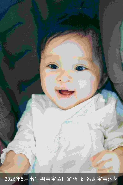2026年5月出生男宝宝命理解析 好名助宝宝运势