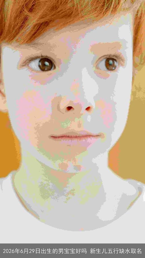 2026年6月29日出生的男宝宝好吗 新生儿五行缺水取名