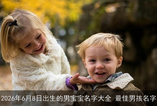 2026年6月8日出生的男宝宝名字大全 最佳男孩名字