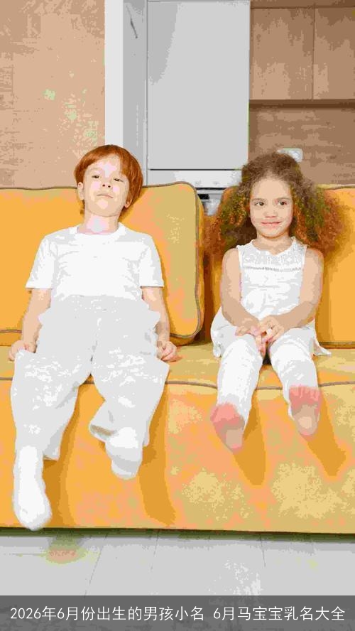 2026年6月份出生的男孩小名 6月马宝宝乳名大全