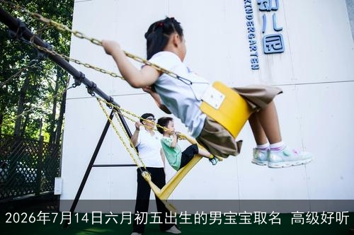 2026年7月14日六月初五出生的男宝宝取名 高级好听