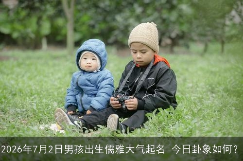2026年7月2日男孩出生儒雅大气起名 今日卦象如何？