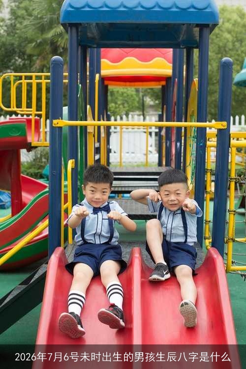 2026年7月6号未时出生的男孩生辰八字是什么