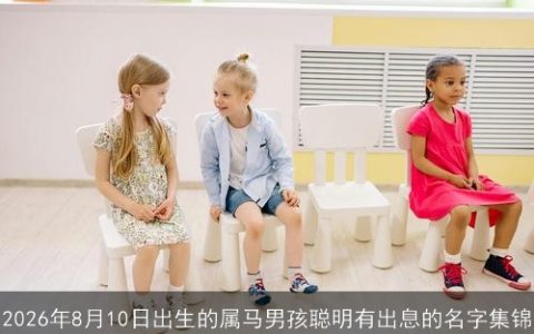 2026年8月10日出生的属马男孩聪明有出息的名字集锦