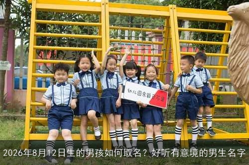 2026年8月12日生的男孩如何取名？好听有意境的男生名字