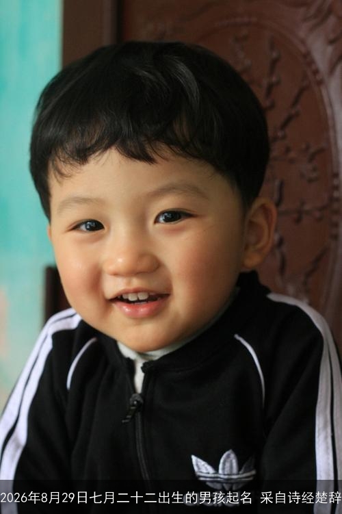 2026年8月29日七月二十二出生的男孩起名 采自诗经楚辞
