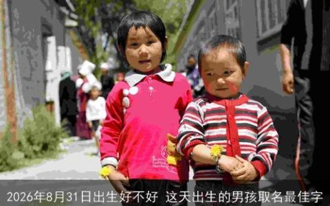 2026年8月31日出生好不好 这天出生的男孩取名最佳字