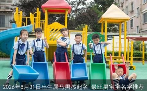 2026年8月31日出生属马男孩起名 最旺男宝宝名字推荐