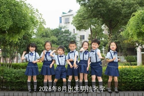 2026年8月出生男孩名字