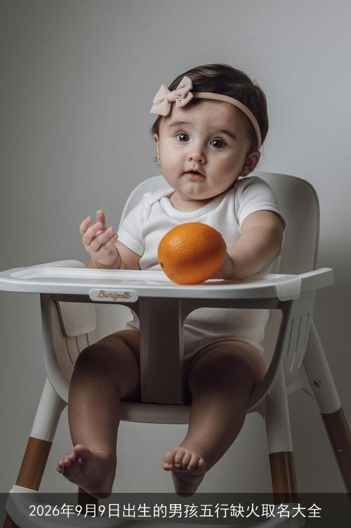 2026年9月9日出生的男孩五行缺火取名大全