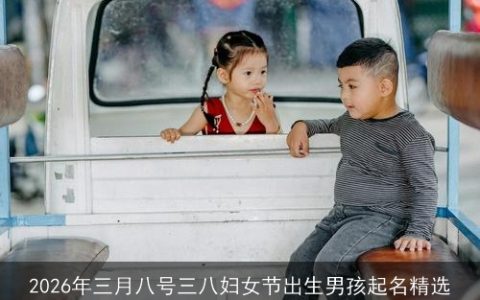 2026年三月八号三八妇女节出生男孩起名精选