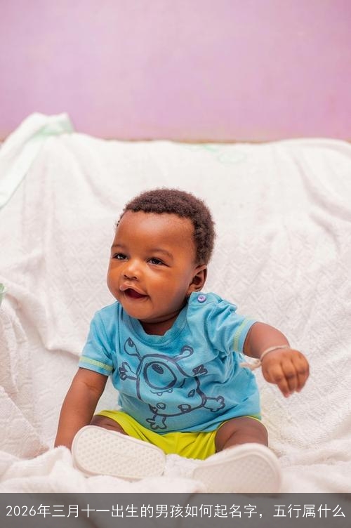 2026年三月十一出生的男孩如何起名字，五行属什么